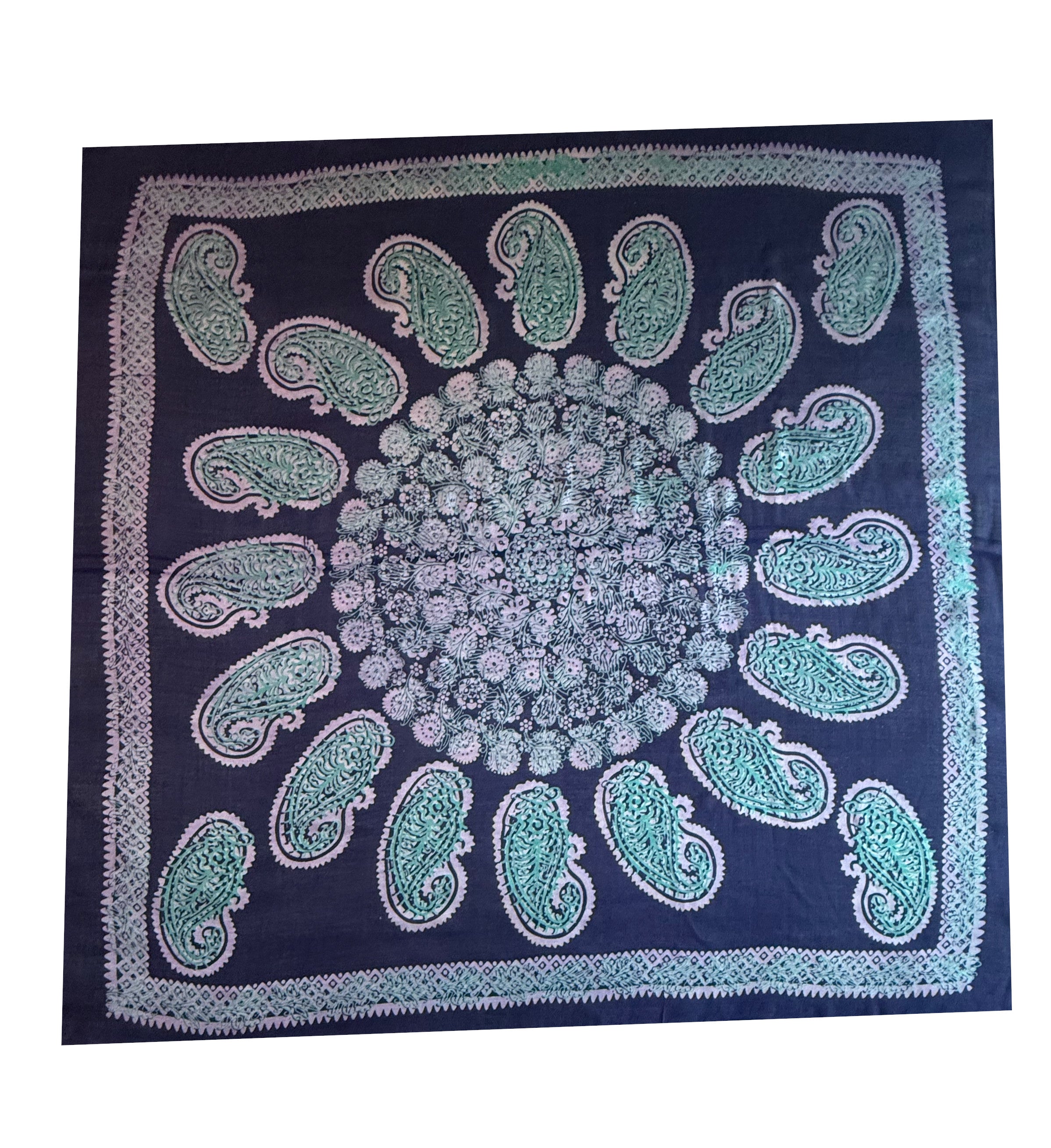 Kelaghayi Silk scarf-S7