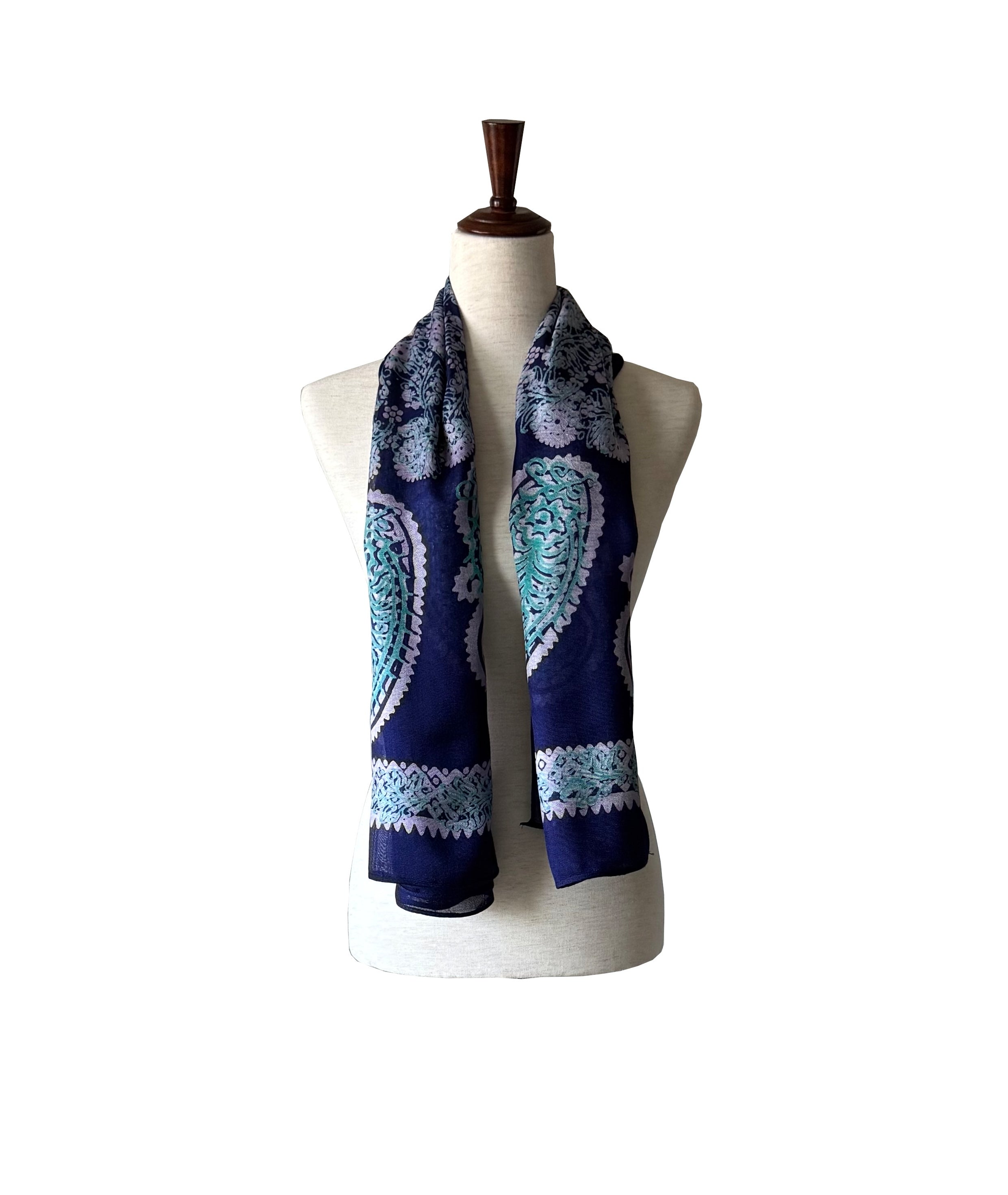 Kelaghayi Silk scarf-S7