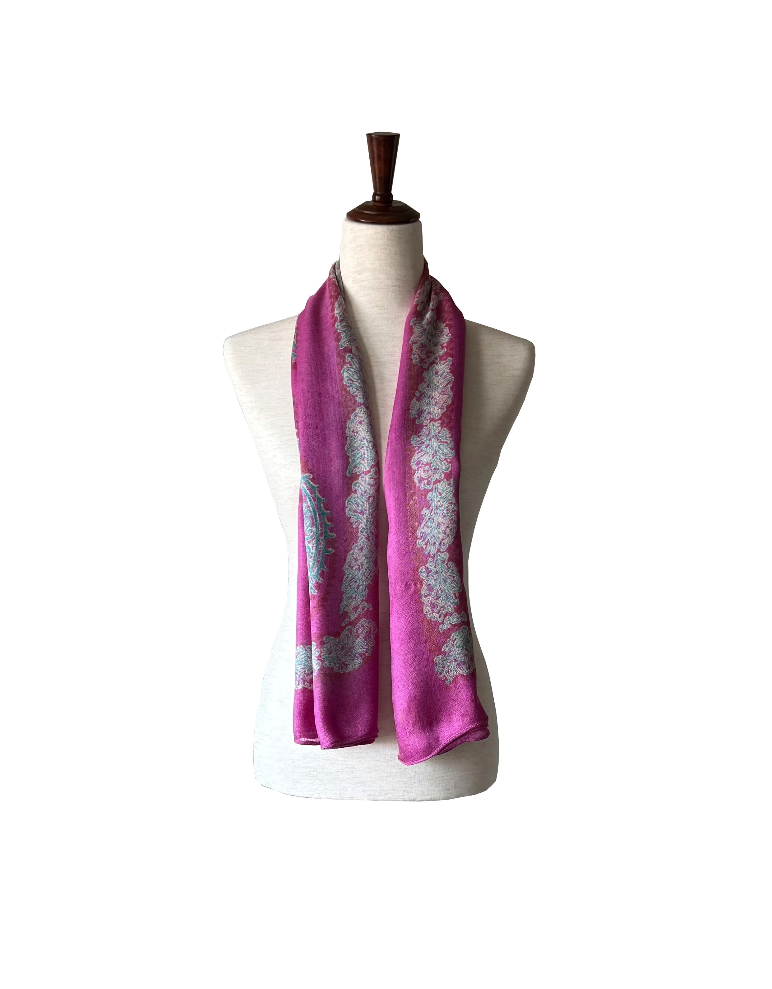Kelaghayi Silk scarf-S8