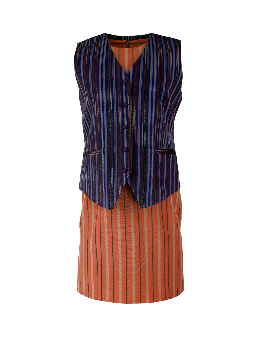 The Avenya Collection - Tie-dye Kutnu Vest