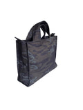 Denim Tote Bag with Satin Lining