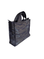 Denim Tote Bag with Satin Lining