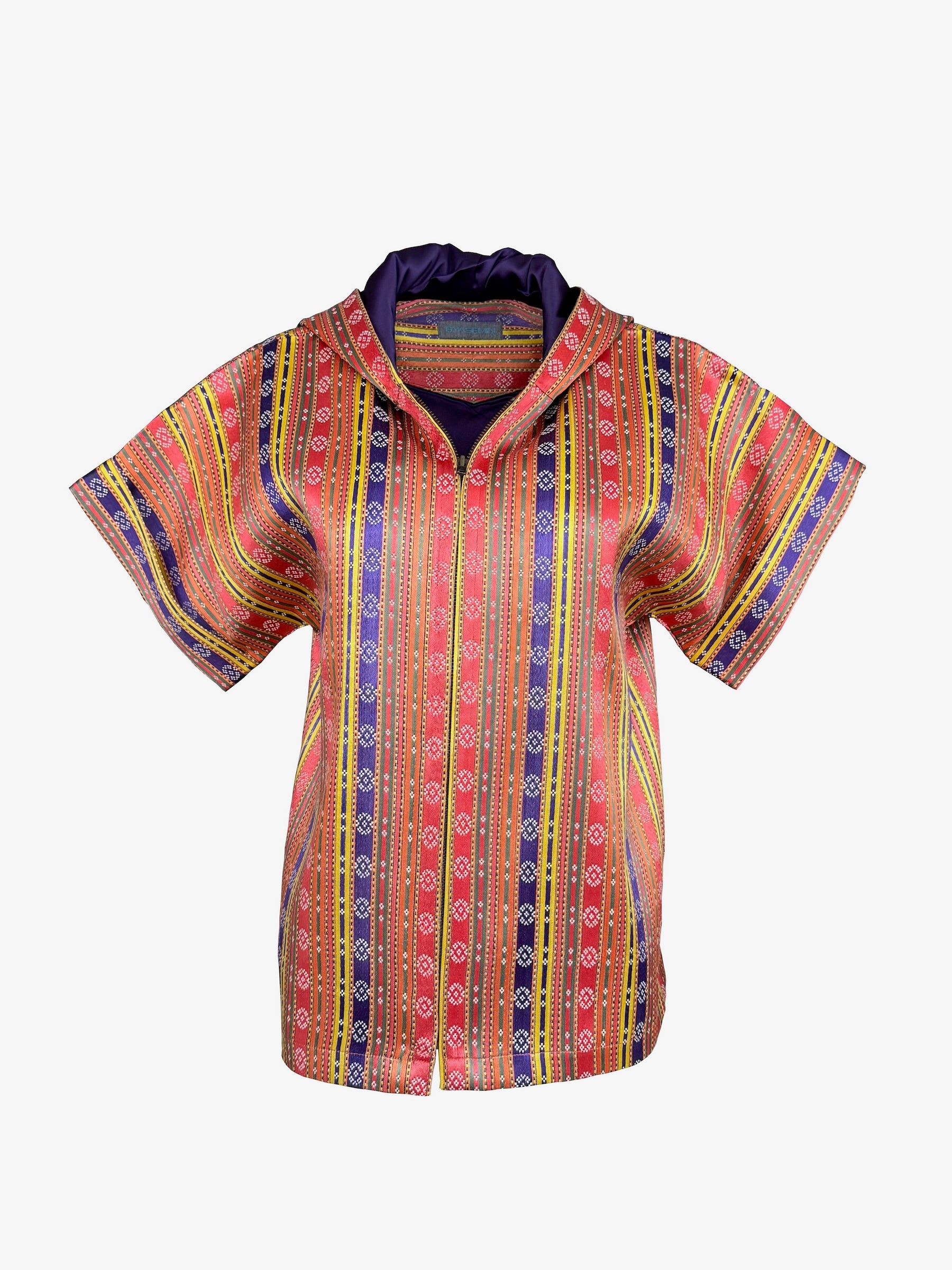 Mecidiye Sateen Kutnu Women's Hoodie. The Serava Collection.