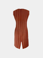 The Elaura Collection — Orange-Yellow Kutnu Dress