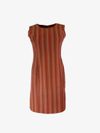 The Elaura Collection — Orange-Yellow Kutnu Dress