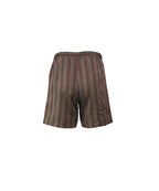 Earthy Tones Striped Kutnu Shorts