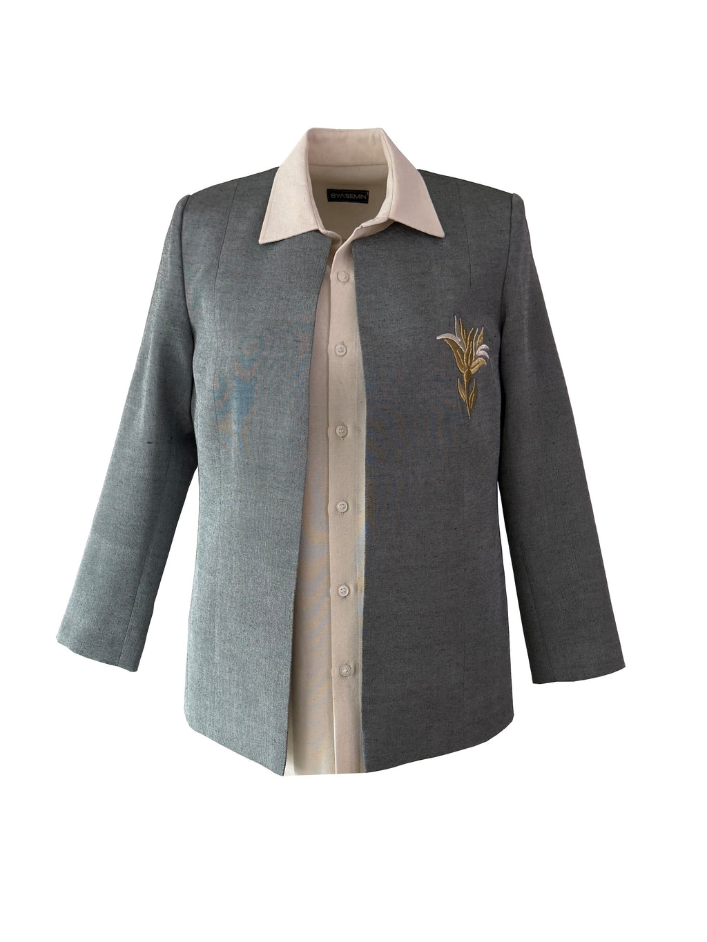 The Vianelle Collection — Silver Kutnu Jacket
