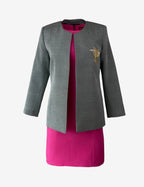 The Elaura Collection — Magenta Kutnu Dress