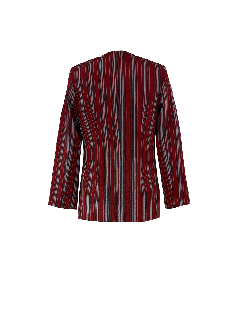 The Vianelle Collection — Multicolor red striped Jacket