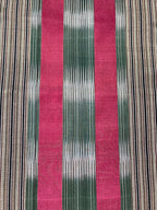 Turkish kutnu fabric. Historic kutnu fabric. Multicolor.