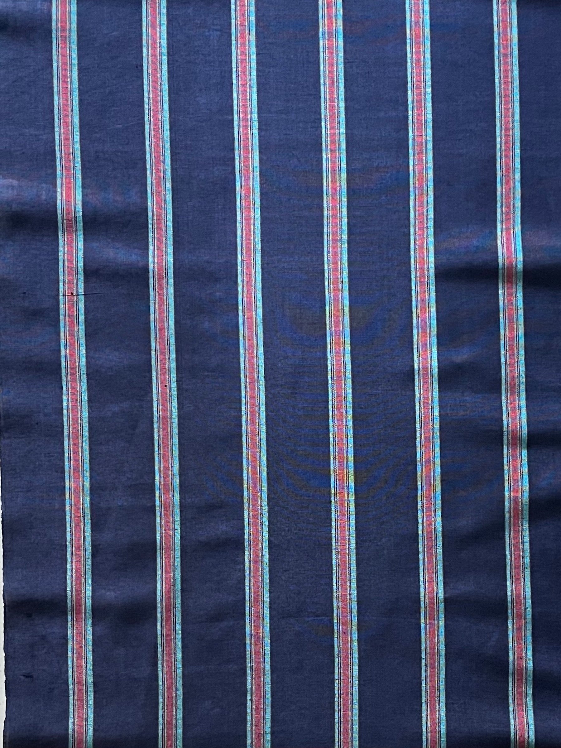 Striped Kutnu fabric by the yard.