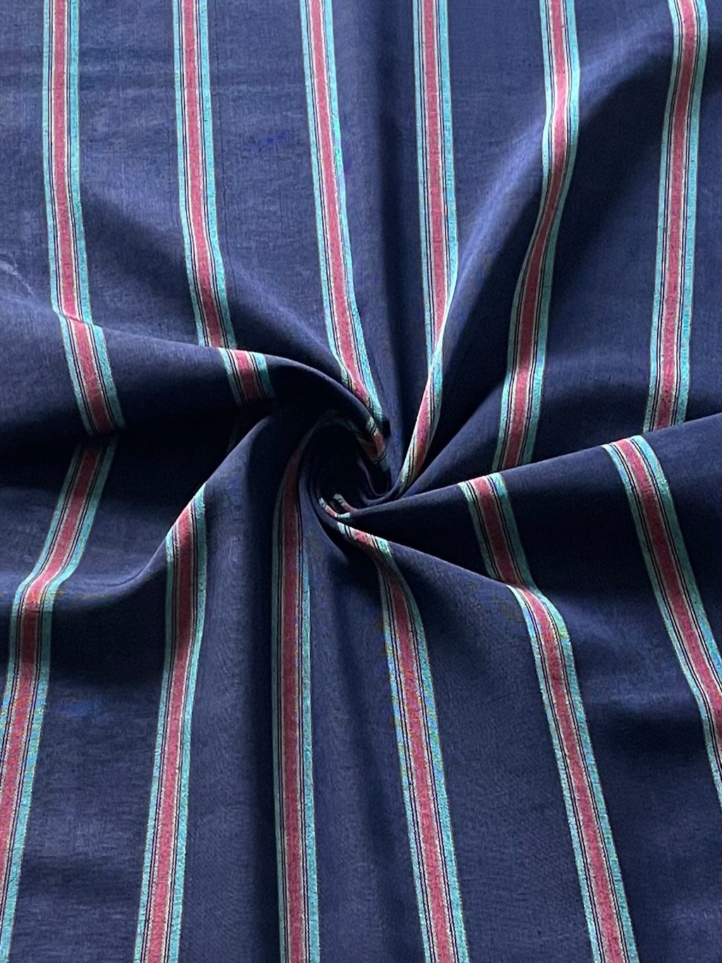 Striped Kutnu fabric by the yard.