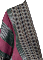 Turkish kutnu fabric. Historic kutnu fabric. Multicolor.