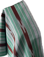 Multicolor design woven fabric by the yard.