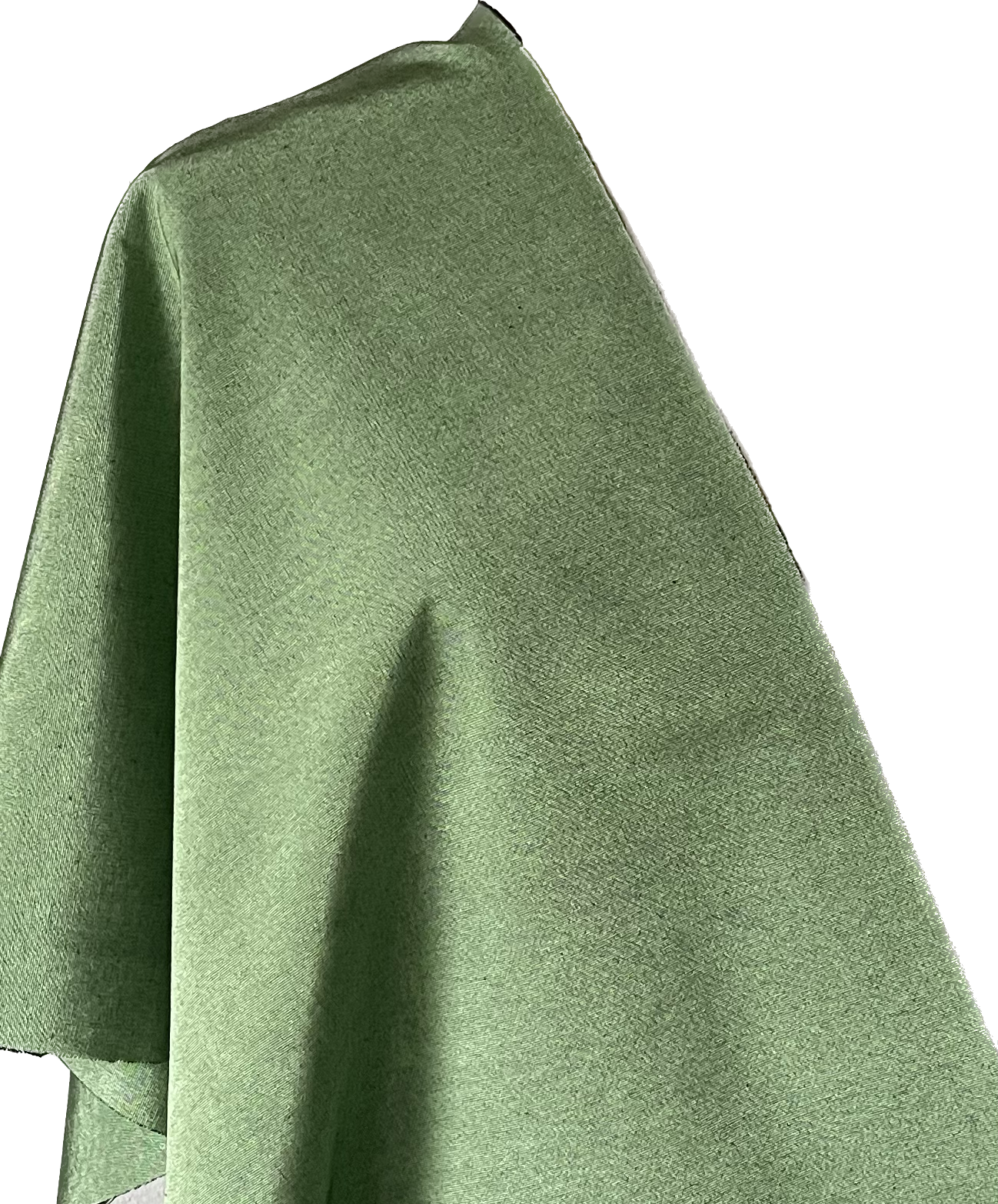 Green Kutnu fabric by the yard.