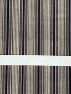 Multicolor striped Turkish kutnu fabric
