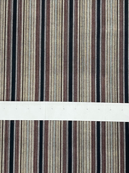 Multicolor striped Turkish kutnu fabric