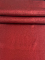 Red kutnu fabric. 19.5" wide.