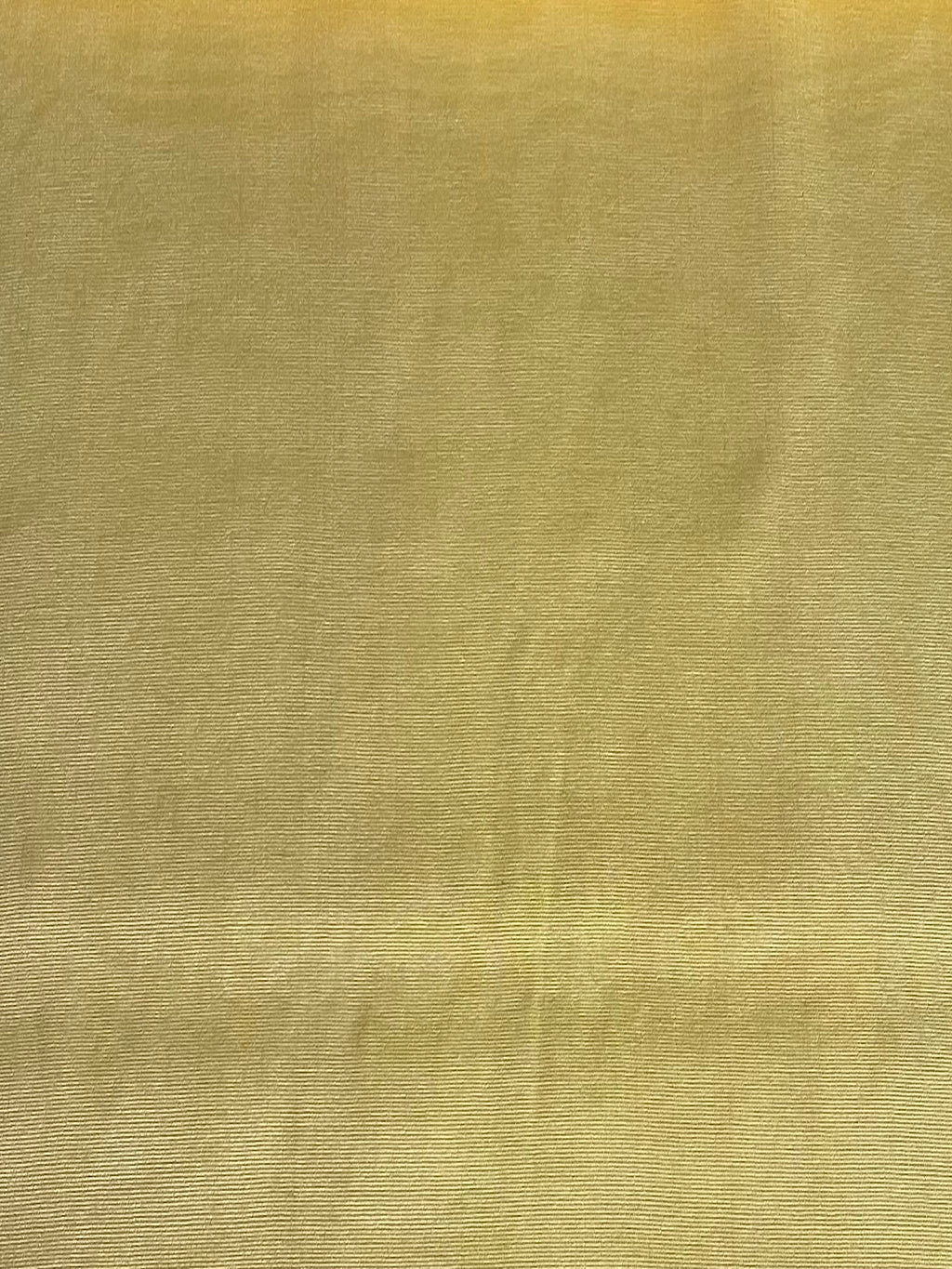 Yellow, woven fabric. 20" wide.
