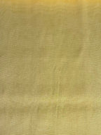 Yellow, woven fabric. 20" wide.