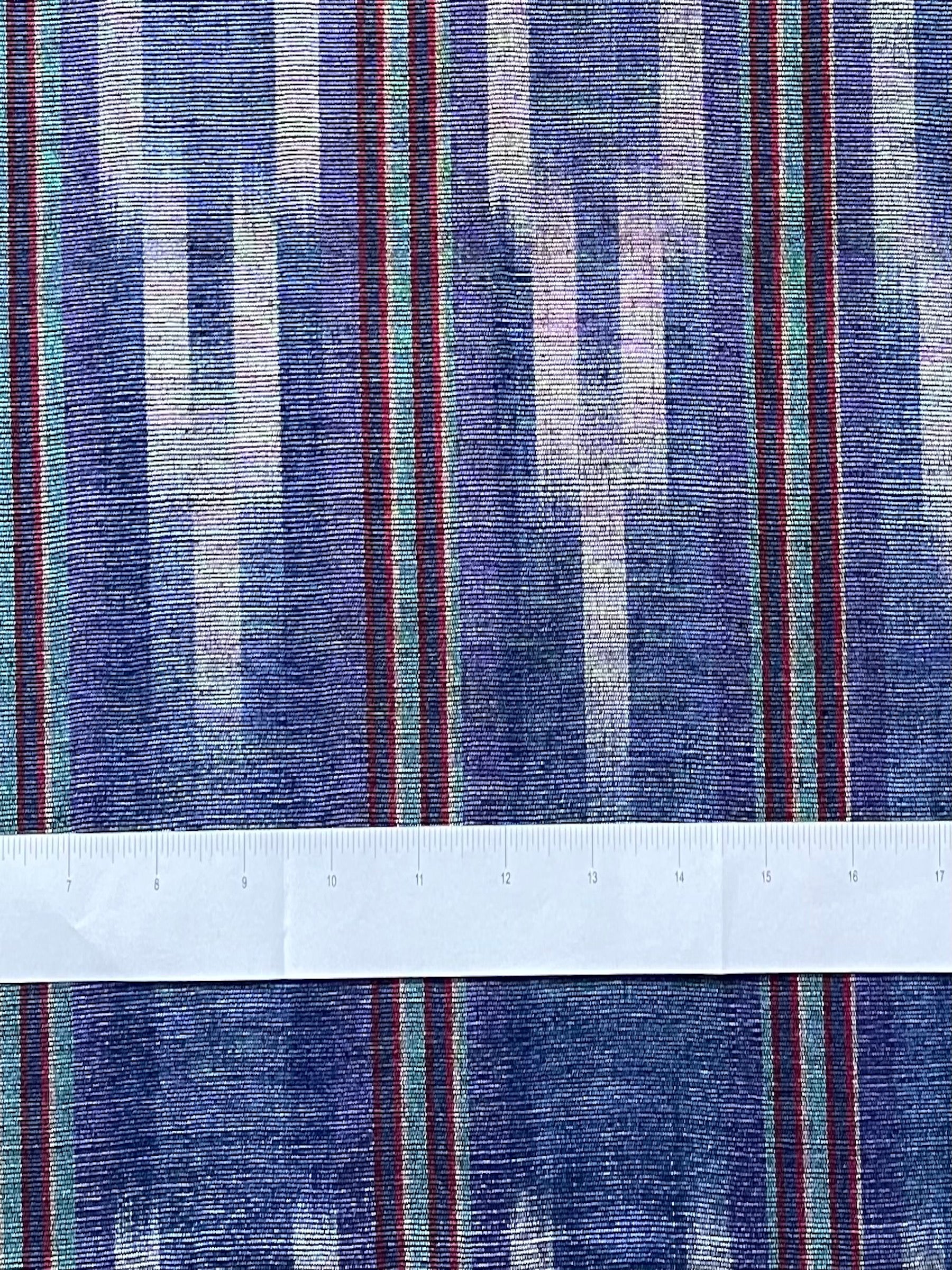 Historic kutnu fabric by the yard. Made with silk and cotton colorful and shiny kutnu fabric. 19.5" wide.