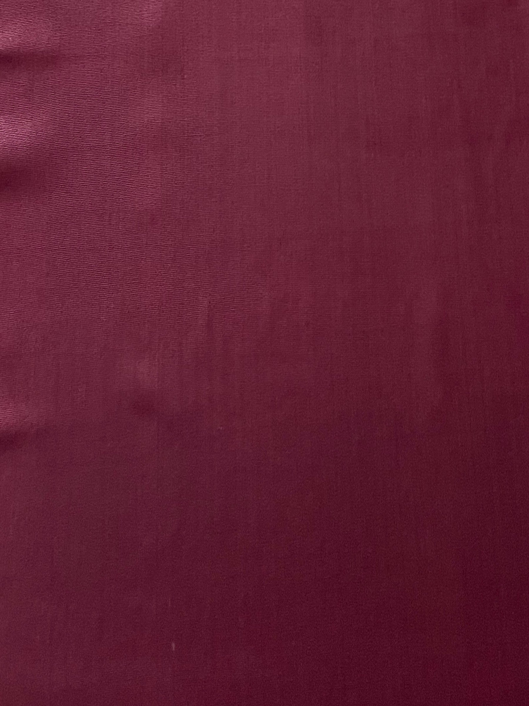 Bordeaux Woven Turkish Kutnu fabric. Handmade silk& cotton fabric. 20" wide.