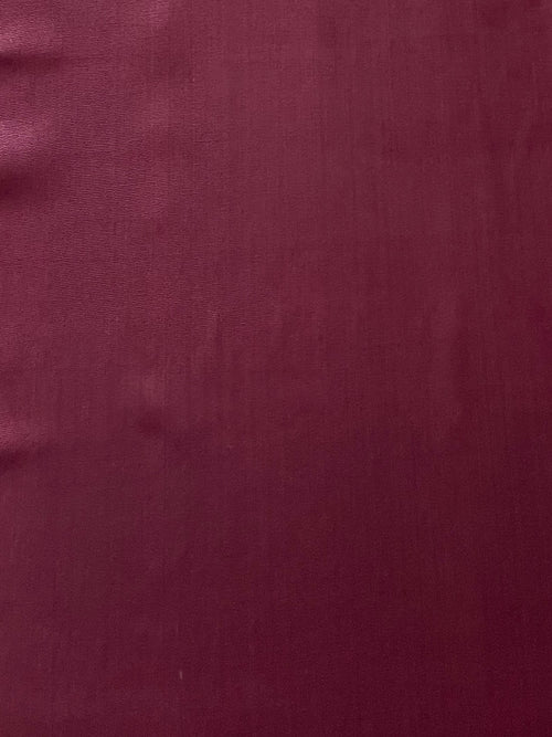 Bordeaux Woven Turkish Kutnu fabric. Handmade silk& cotton fabric. 20" wide.