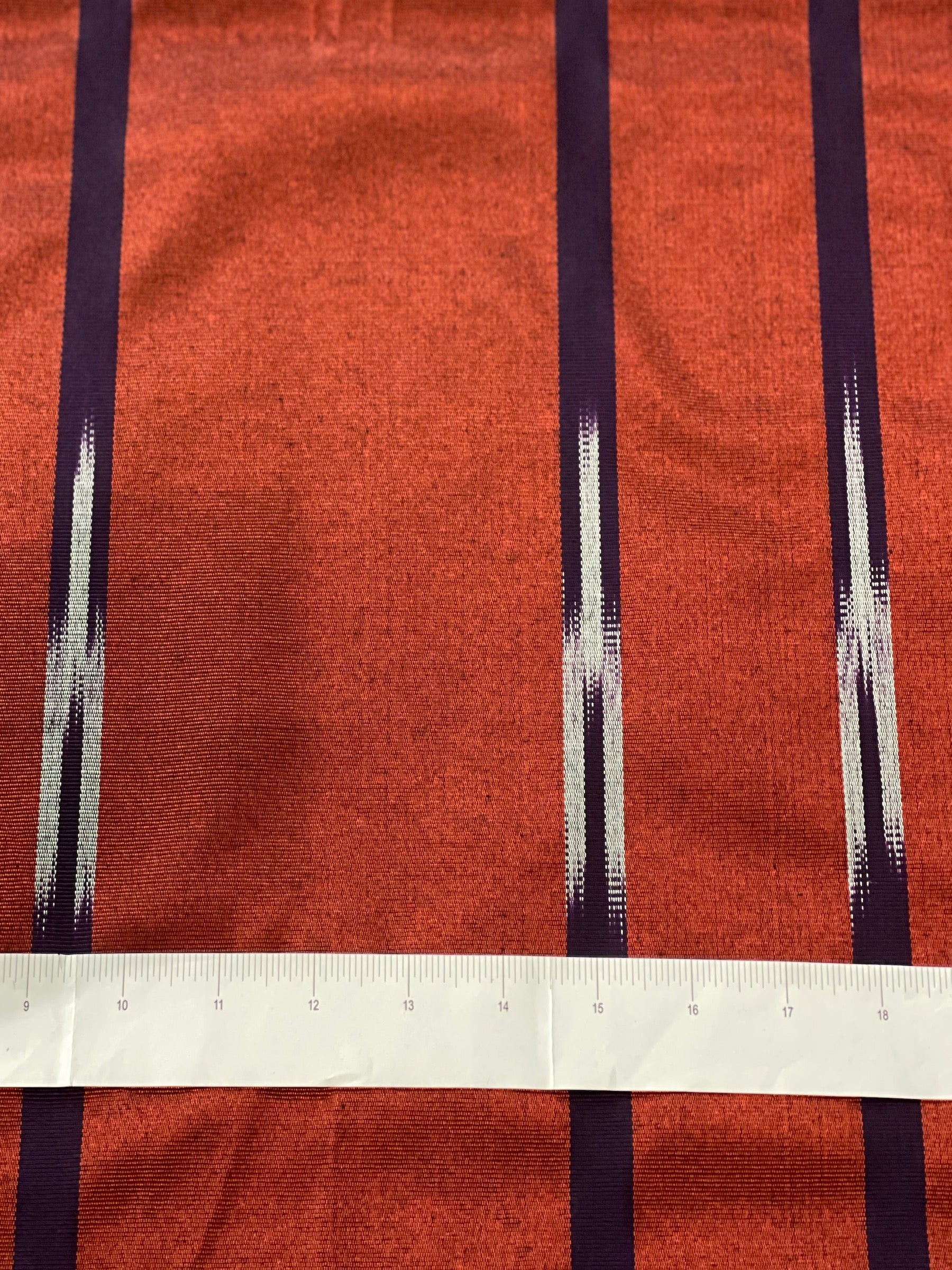 Historic Turkish kutnu fabric by the yard. 19.5" wide.